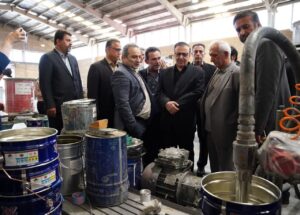 بازدید استاندار قزوین از چند واحد تولیدی