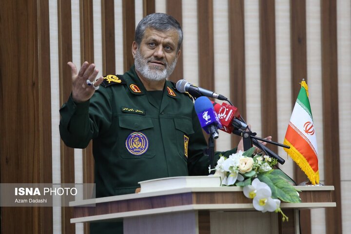 فرمانده سپاه قزوین: خبرنگاران، صدای رسای مظلومیت ملت ایران